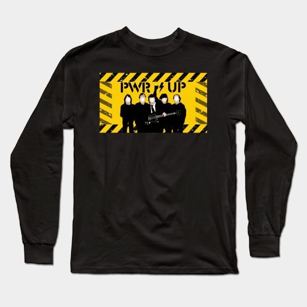 PWR UP ACDC Long Sleeve T-Shirt by laurelsart2014